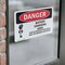 Signmission Battery Charging Area Risks, 5 in W x Rectangle, Vinyl Decal OS-2PACK-DS-D-35-L-1840 - alternate 3